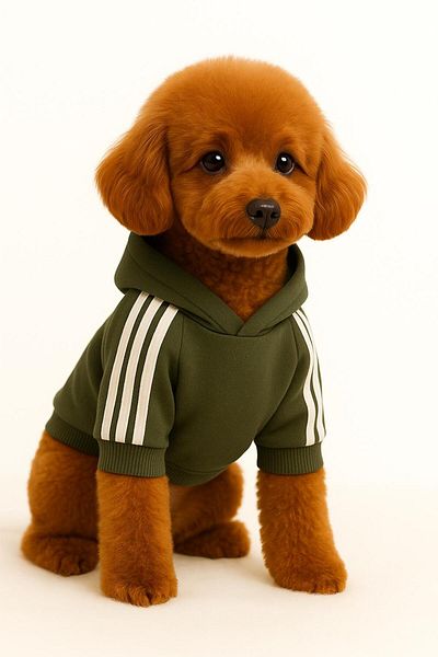 GTB Pet Hooded Dog Outfit Soft Three Thread Fabric Dog Hoodie Cat and Dog Outfit Clothes Coats