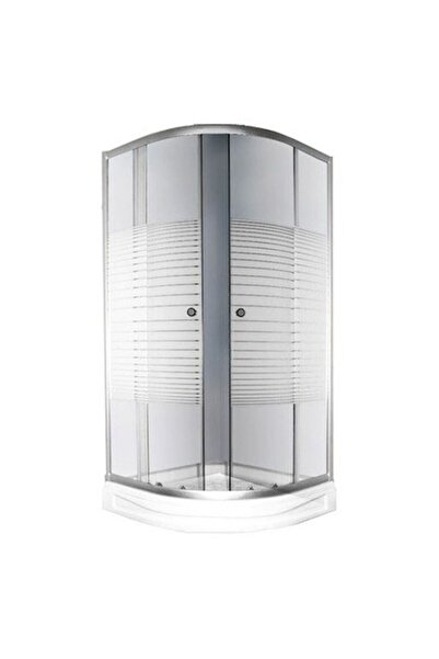 serico Cabină de duș Hilal 90 x 90 x 195 cm cu cadita inclusă