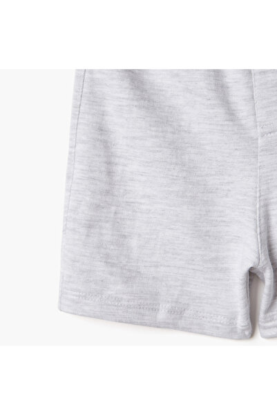 Juniors Solid Shorts with Drawstring Closure and Pocket