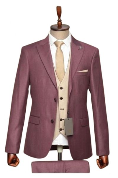 OEM Men's suit, slim fit, 3 pieces
