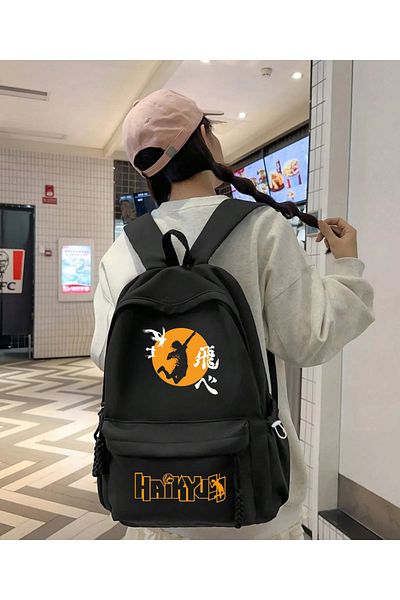 Touz Moda Anime Series Printed School, Dershane, Course Backpack