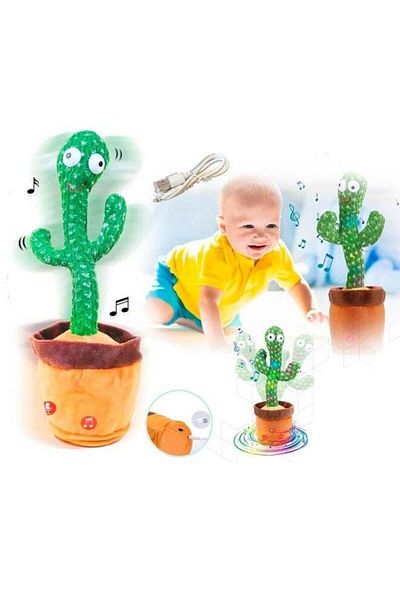 Toybox Talking & Dancing Toy for Kids Dancing Cactus Toy