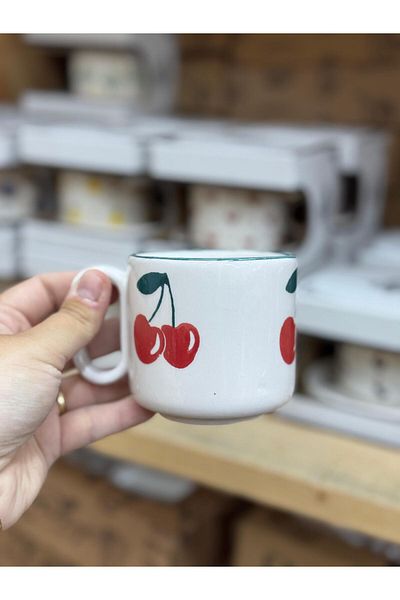 Selin Tulip Single Ceramic Mug