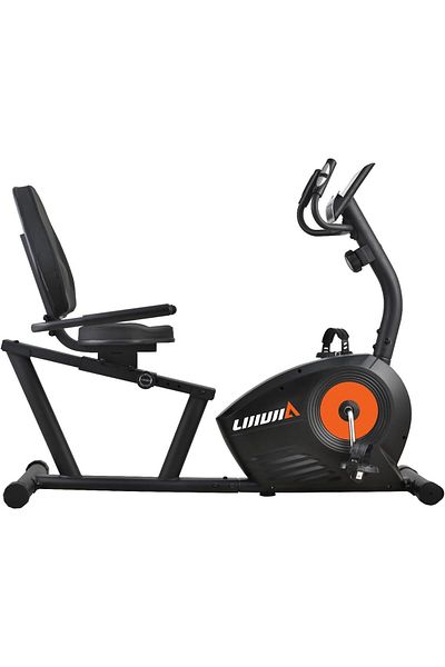 BUNCA 🚲 Legoggia Magnetic Stationary Bike with Backrest - Maximum Weight 110 kg - Model BC-89033