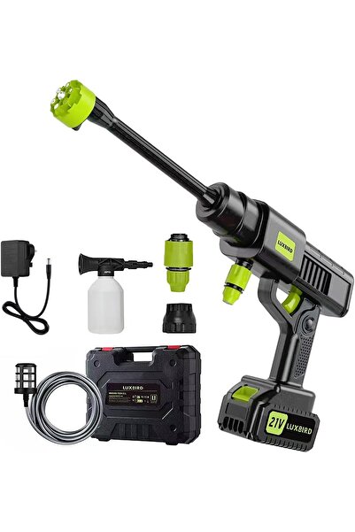 Generics Luxbird High-Pressure Washer 21V with Adjustable Spray Nozzle