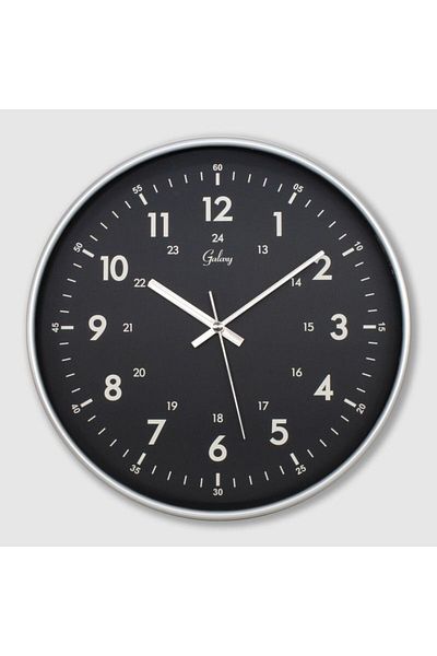 ADEL OYUNCAK Galaxy Wall Clocks 30cm Silent Mite Real Glass