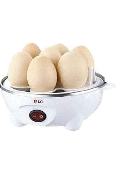 DLC Egg Boiler – 7‑Egg Electric Steamer, 350 W Compact Kitchen Appliance (White)
