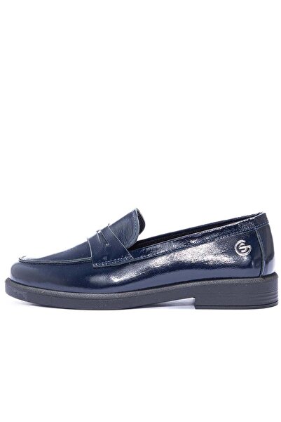 Gusse حذاء لوفر نسائي من الجلد الأصلي من Loren 2121L