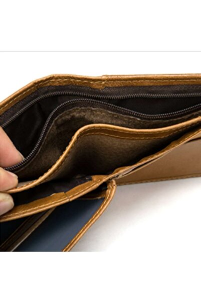 OEM Portofel barbati, PT661 Edward, piele naturala, maro