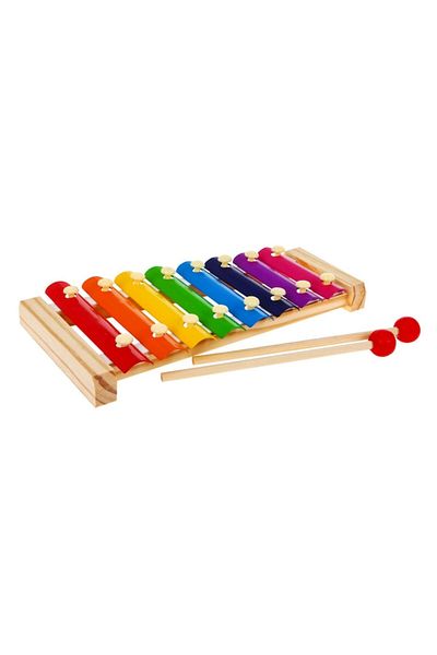 OEM Toy Xylophone, Wood/Metal, 3 years+, Multicolor