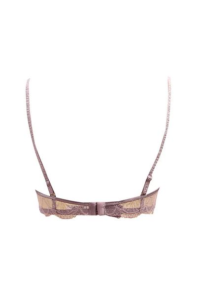 Magic Form Lace Low-Cut Removable Pad Push up Supported Bra