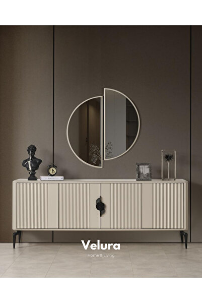 Velura Home & Living Venti Siyah Konsol