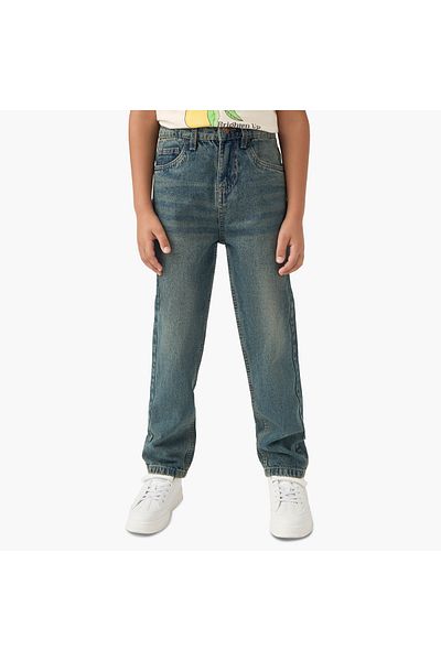 Juniors Boys Regular Fit Jeans