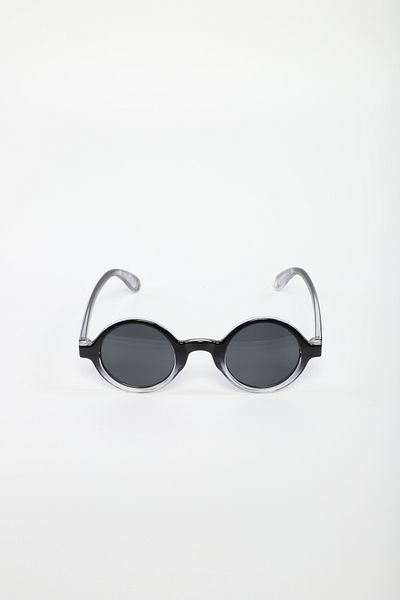 onetwothree One Two Three Polarized Sunglasses Black White