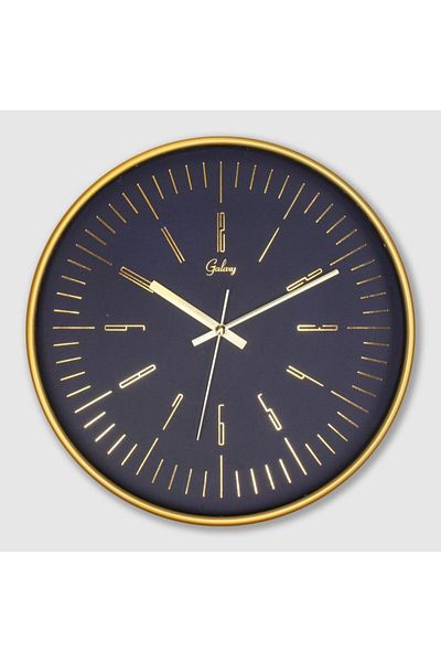 ADEL OYUNCAK Galaxy Wall Clocks 30cm Silent Mite Real Glass