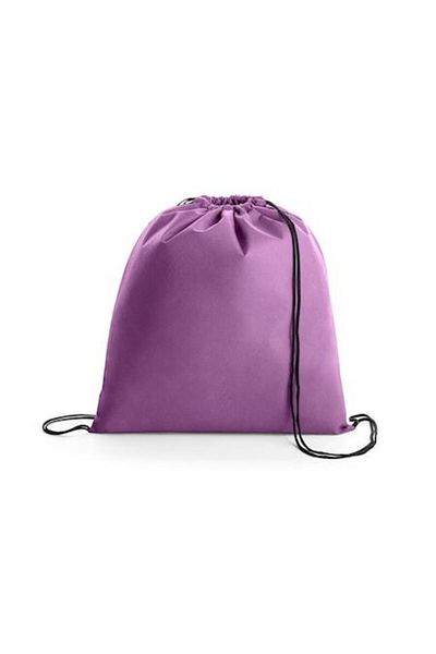 dalimag Drawstring Backpack, Non-Woven with Closure Cords, 37 x 41 cm, Purple, Dalimag