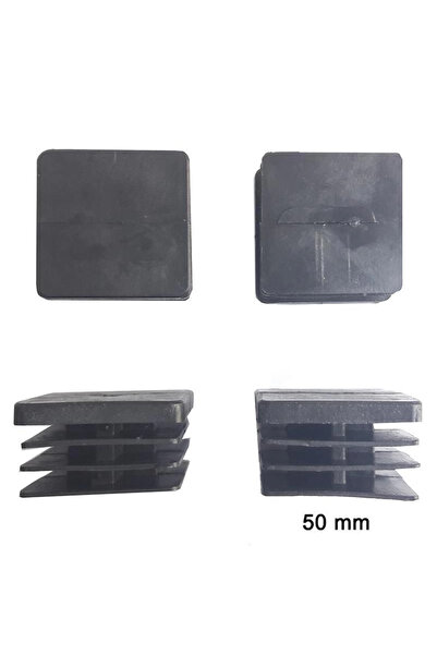Twin Store سدادة داخلية مربعة الشكل 50 × 50 مم 4 قطع