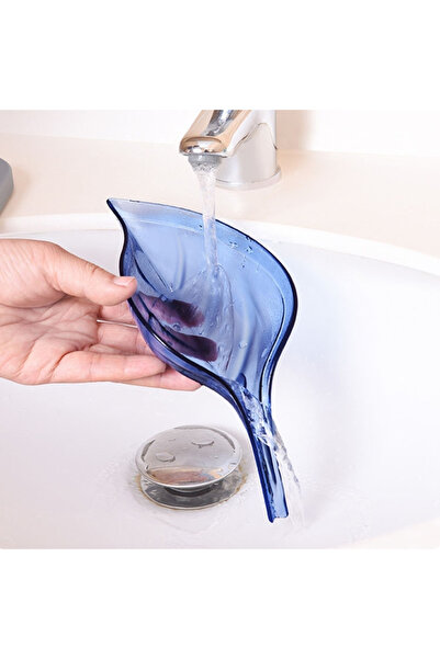 OEM Suport de săpun transparent, albastru