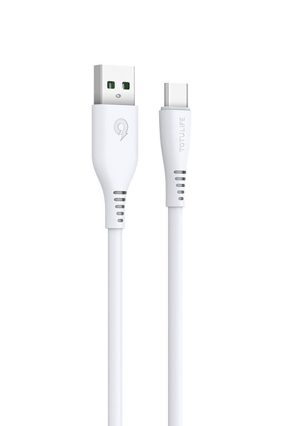 Totulife FLEX Series Cable Type-C 3.0A 1M - White