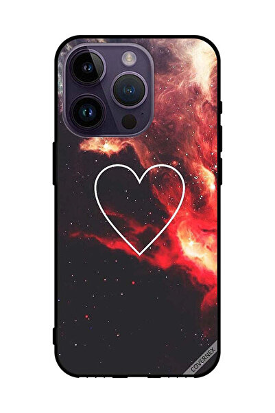 Covernex غطاء حماية لهاتف Apple iPhone 14 Pro قلب في الفضاء