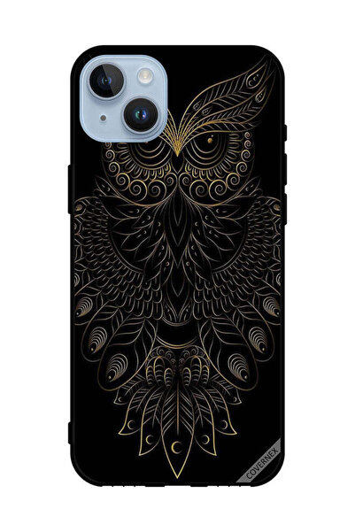 Covernex غطاء حماية لهاتف Apple iPhone 14 Plus بتصميم بومة زهرية حديثة