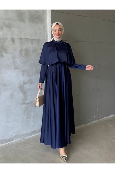 ENSA TESETTUR Βραδινό φόρεμα Beril Navy Blue