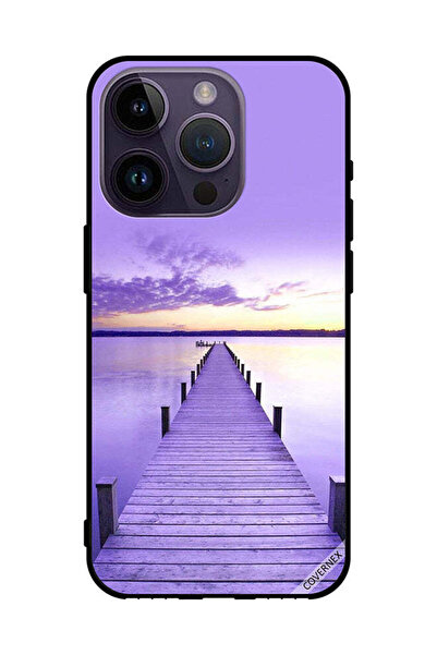 Covernex غطاء حماية لهاتف Apple iPhone 14 Pro - مسار إلى البحر مساءً