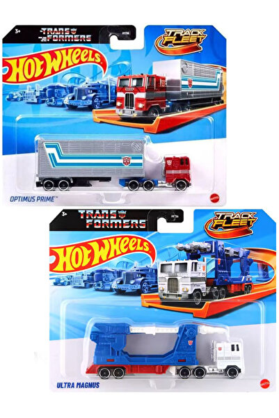 HOT WHEELS 2 Araç Transformers Set - Optimus Prime & Ultra Magnus (1/64)
