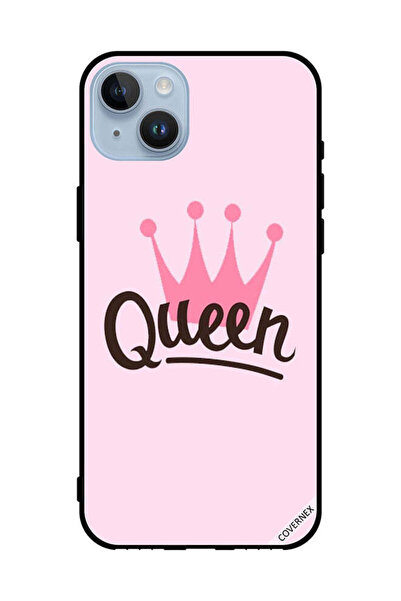 Covernex غطاء حماية لهاتف Apple iPhone 14 Plus - فن فتاة الملكة