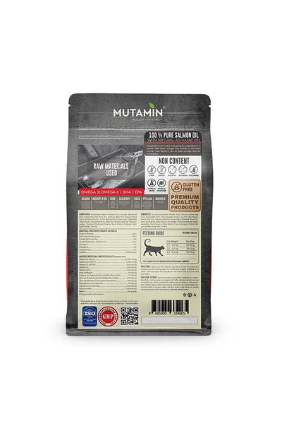 Mutamin 10+2 Kg North Atlantic Health Salmon Sterilized Cat Food