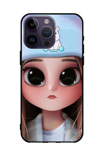 Covernex غطاء حماية لهاتف Apple iPhone 14 Pro Max - فتاة يونيكورن لطيفة