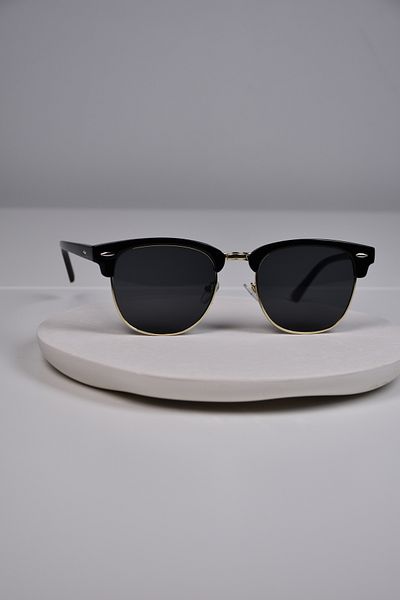 LOOKUP NEW Unisex Women Men Uv400 Protected Square Master Metal Classic Model Hinged Sunglasses