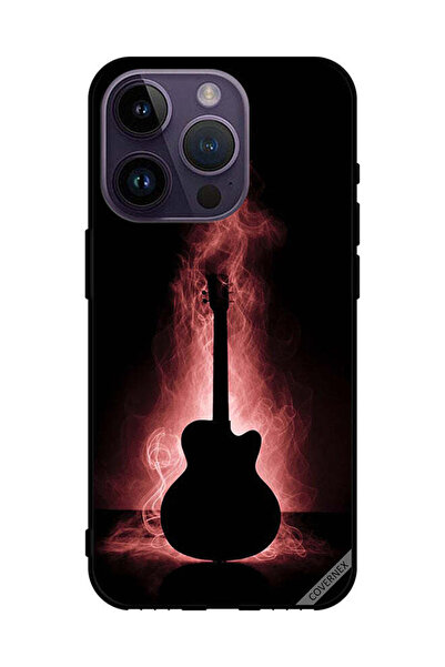 Covernex غطاء حماية لهاتف Apple iPhone 14 Pro بتصميم انعكاس الجيتار