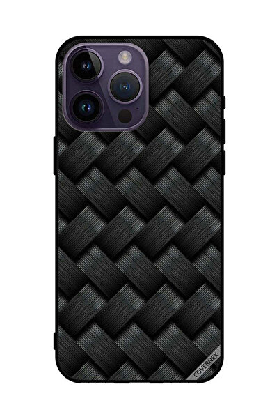 Covernex غطاء حماية لهاتف Apple iPhone 14 Pro Max بنمط خطوط داكنة