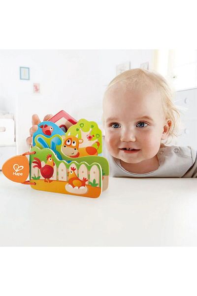 Hape Hape Wooden Book Pets