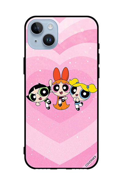 Covernex غطاء حماية لهاتف Apple iPhone 14 Plus - رسوم متحركة للفتيات القويات