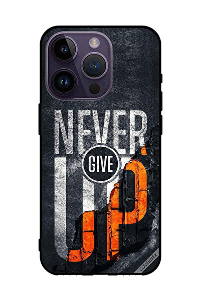 Covernex غطاء حماية لجهاز Apple iPhone 14 Pro لا تستسلم أبدًا