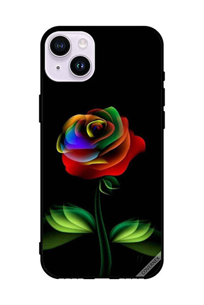 Covernex Protective Case Cover For Apple iPhone 14 Rainbow Color Rose