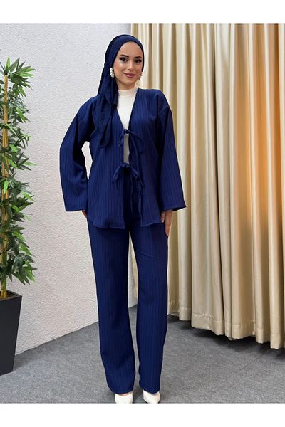 ENSA TESETTUR Haze Suit Navy Blue