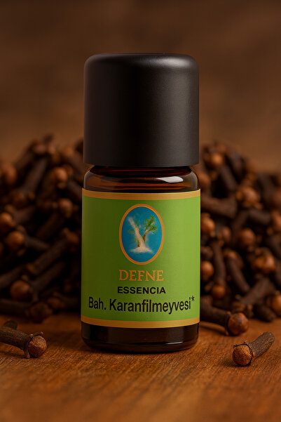 Nuka Defne Esencia توت القرنفل البهارات* زيت عطري نقي عضوي 100% 5 مل