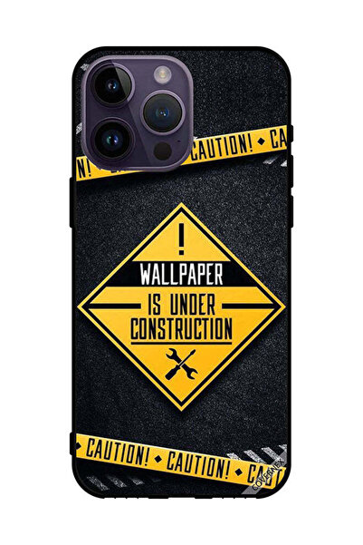 Covernex غطاء حماية لهاتف Apple iPhone 14 Pro Max - ورق جدران قيد الإنشاء