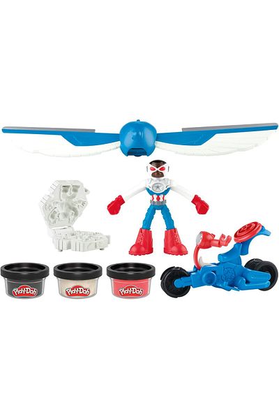 Play Doh Play-Doh Captain America Moto-Slicer G0555