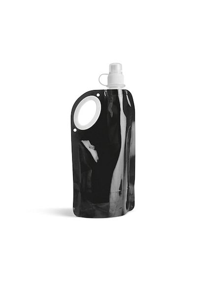 dalimag Sticla Pliabila Pentru Sport si Camping cu 3 Straturi si Capac, 770 ml, Negru