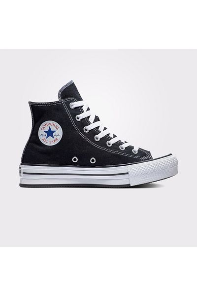 converse Chuck Taylor All Star Eva Lift - Dámské černé boty na platformě 272855 C