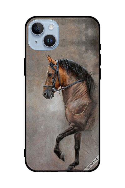Covernex غطاء حماية لهاتف Apple iPhone 14 Plus صورة حصان عتيقة