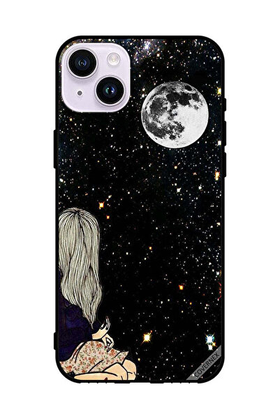 Covernex Protective Case Cover For Apple iPhone 14 Looking At Moon
