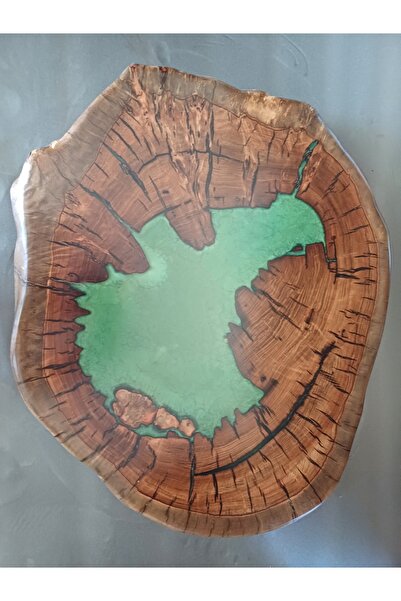 oliveforestwood Sehpa Tablası (Sakız Ağacı ve Epoksi)