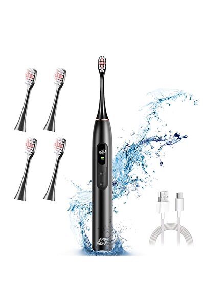 JFlow Periuta de dinti Sonica, Jetflow, Portabila, Impermeabila, Curatare superioara, 5 moduri, Pana la 18