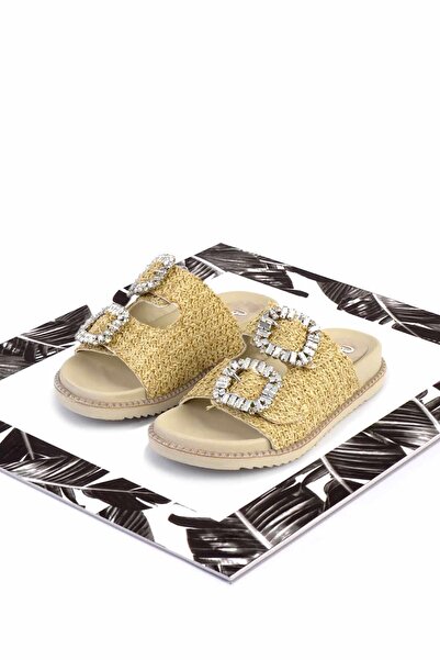 Bambi Bej Kadın Terlik K04678200128