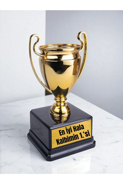 lili hediyelik Halaya Birthday Gift Award Championship Trophy Custom Gift - Gifts Birthday Gift